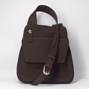 New RFID Anti-Theft TravelSmith Ranger Saddle Bag Crossbody w/ PacSafe Features